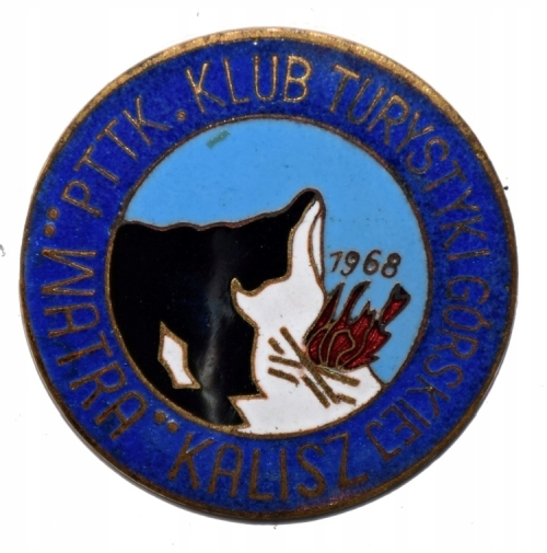 Odznaka PTTK Klub Turystyki Górskiej Watra Kalisz