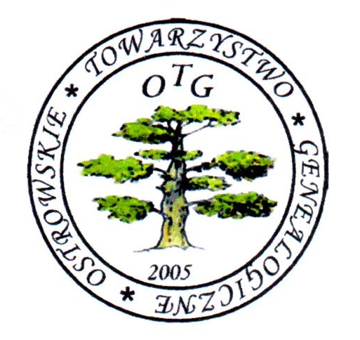 Logo Ostrowskiego Towarzystwa Genealogicznego