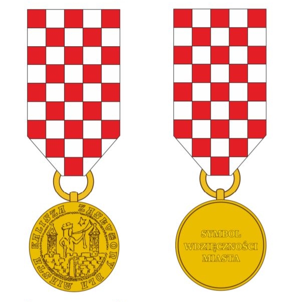 Wzór Honorowej Odznaki miasta Kalisza