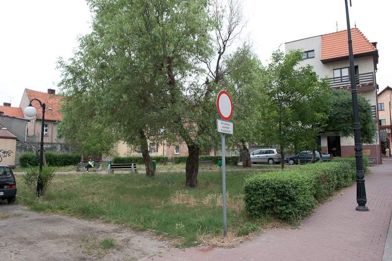 Plac przy ul. Garncarskiej w Krotoszynie
