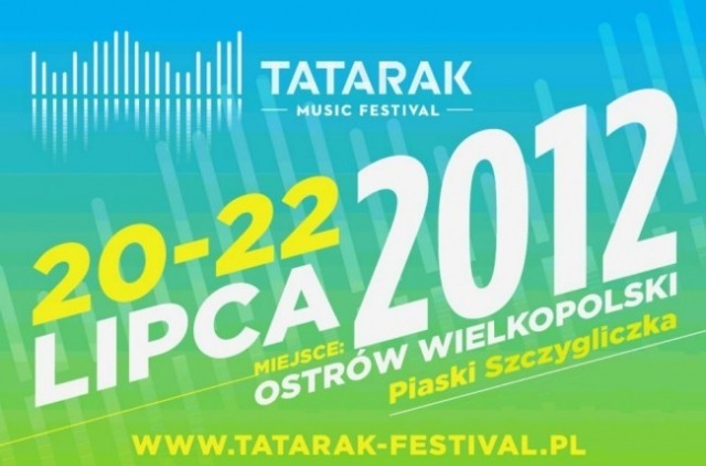 Plakat pierwszwj edycji Tatarak Music Festival