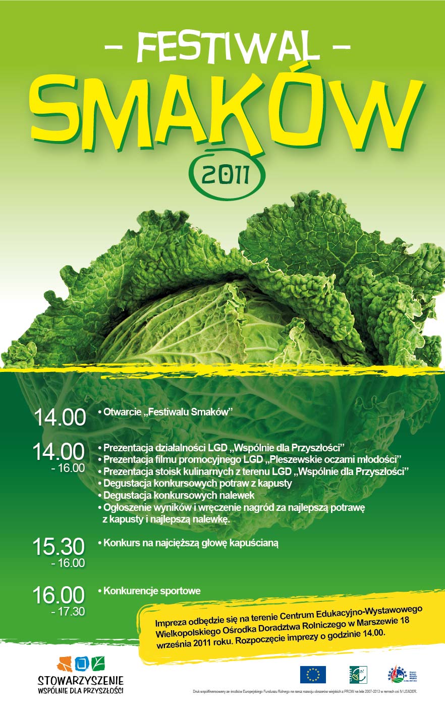 Palkat pierwszej edycji Festiwal Smaków potraw z kapusty