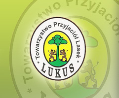 Logo Towarzystwa Przyjaciół Lasek LUKUS w Laskach