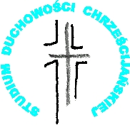 Logo Studium Duchowości Chrześcijańskiej