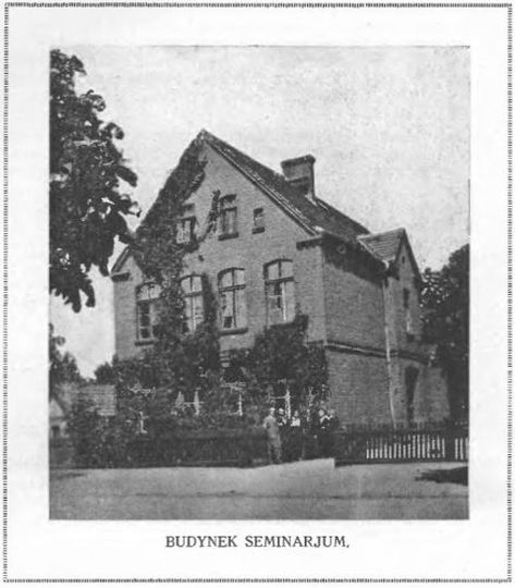 Budynek seminarium nauczycielskiego w Ostrzeszowie (lata 20.)