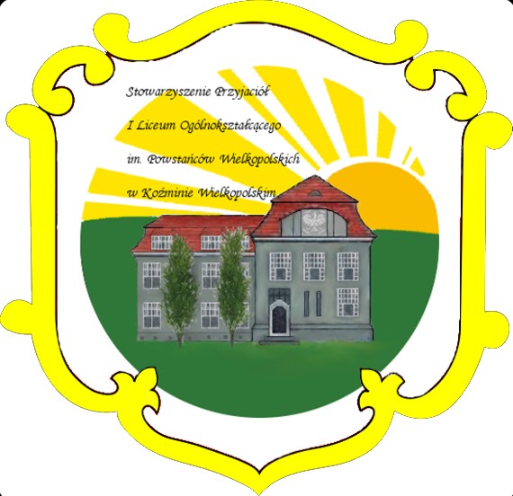 Logo Stowarzyszenia Przyjaciół I Liceum Ogólnokształcącego im. Powstańców Wielkopolskich w Koźminie