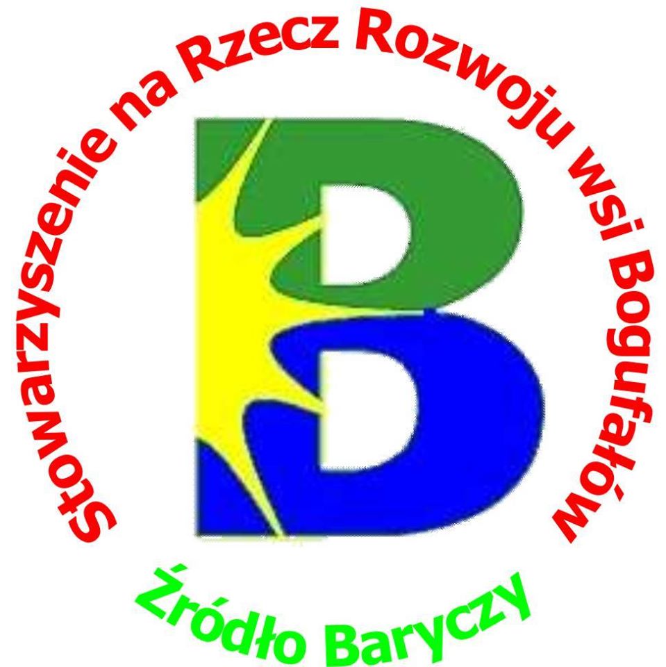 Logo Stowarzyszenia na rzecz rozwoju wsi Bogufałów „Źródło Baryczy”