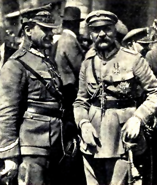 Józef Piłsudski i Józef Haller