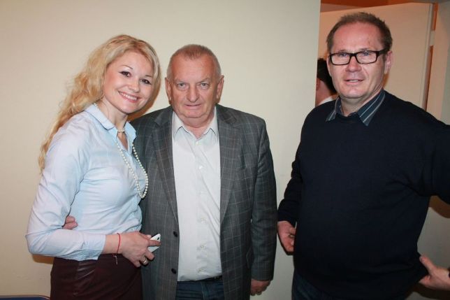 Zbigniew Włodarek (w środku)
