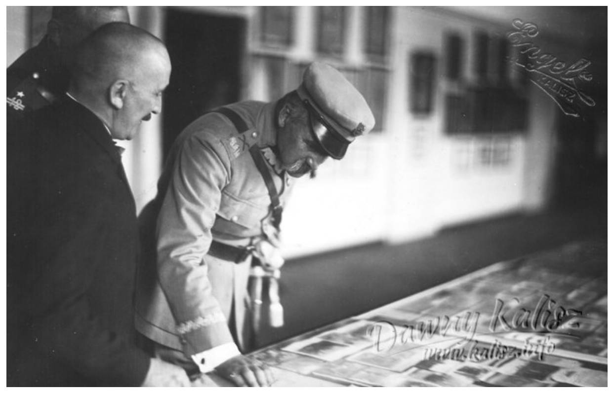 Piłsudski w Kaliszu w roku 1927
