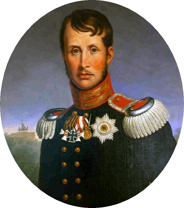 Król pruski Fryderyk Willhelmem III