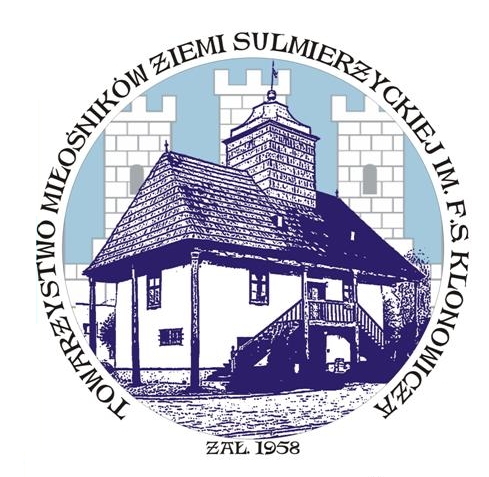 Logo Towarzystwa Miłośników Ziemi Sulmierzyckiej im. F. S. Klonowica