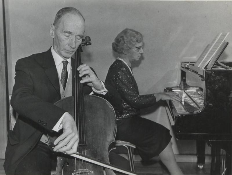 Koncert Kazimierza i Marii Wiłkomirskich z około 1970 roku