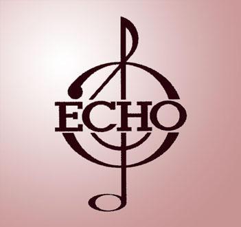 Logo Chóru Męskiego ECHO w Ostrowie Wielkopolskim