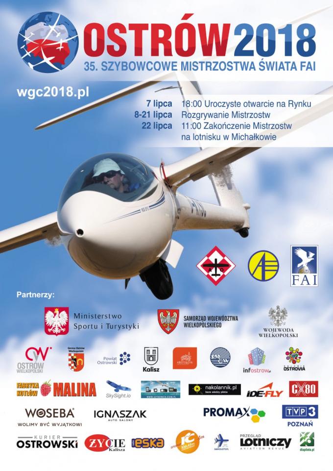 Plakat 35 Szybowcowych Mistrzostw Świata