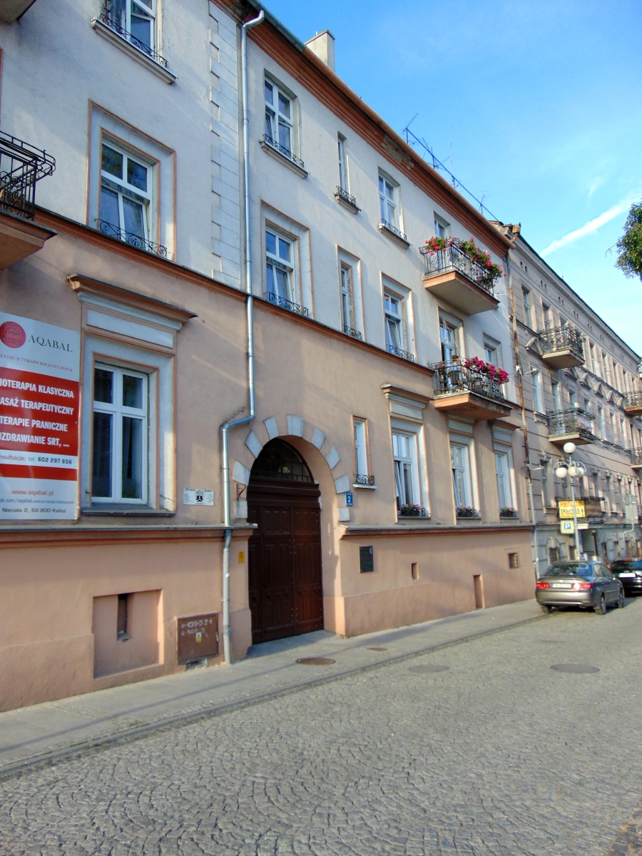 Dom rodzinny Stefana Szolc-Rogozińskiego przy ulicy Niecałej