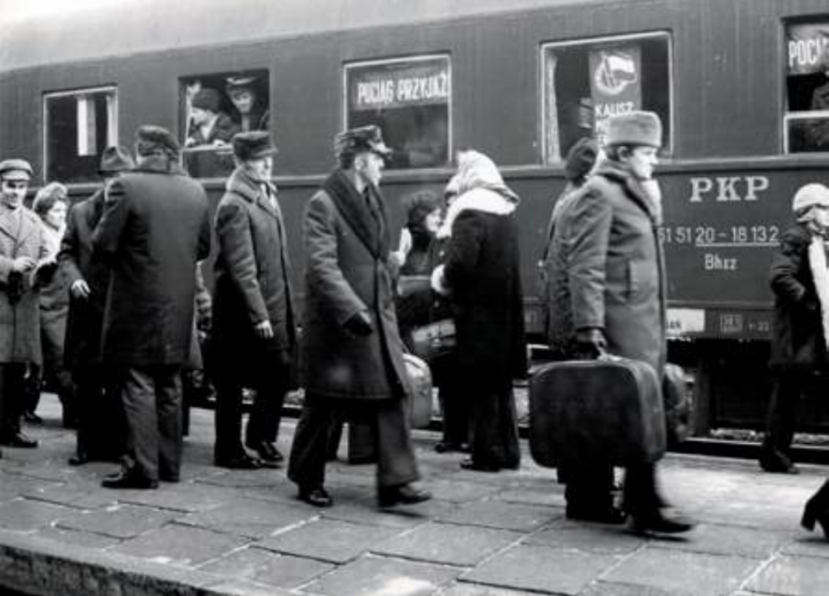 Pociąg Przyjaźni relacji Kalisz-Moskwa-Leningrad