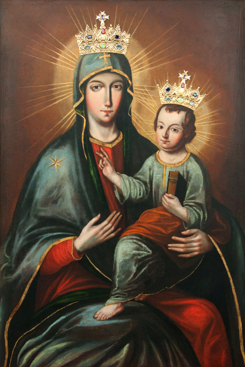 Obraz Matki Bożej Pocieszenia w Golinie