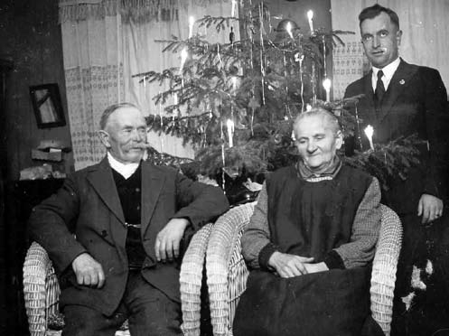Stanisław Grossek z rodzicami
