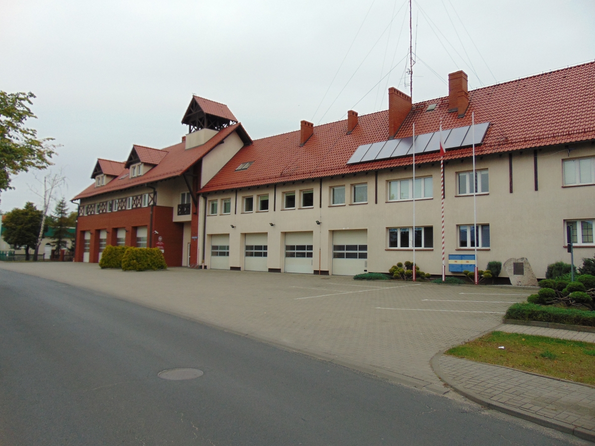 budynek Komendy Powiatowej Państwowej Straży Pożarnej w Pleszewie